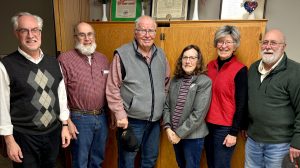 Board Members David Beck, Jon McElderry Lanny Kuehl, Jane Thein, Carol DeSotel, Ron Kaiser. Not pictured Ky Clefisch